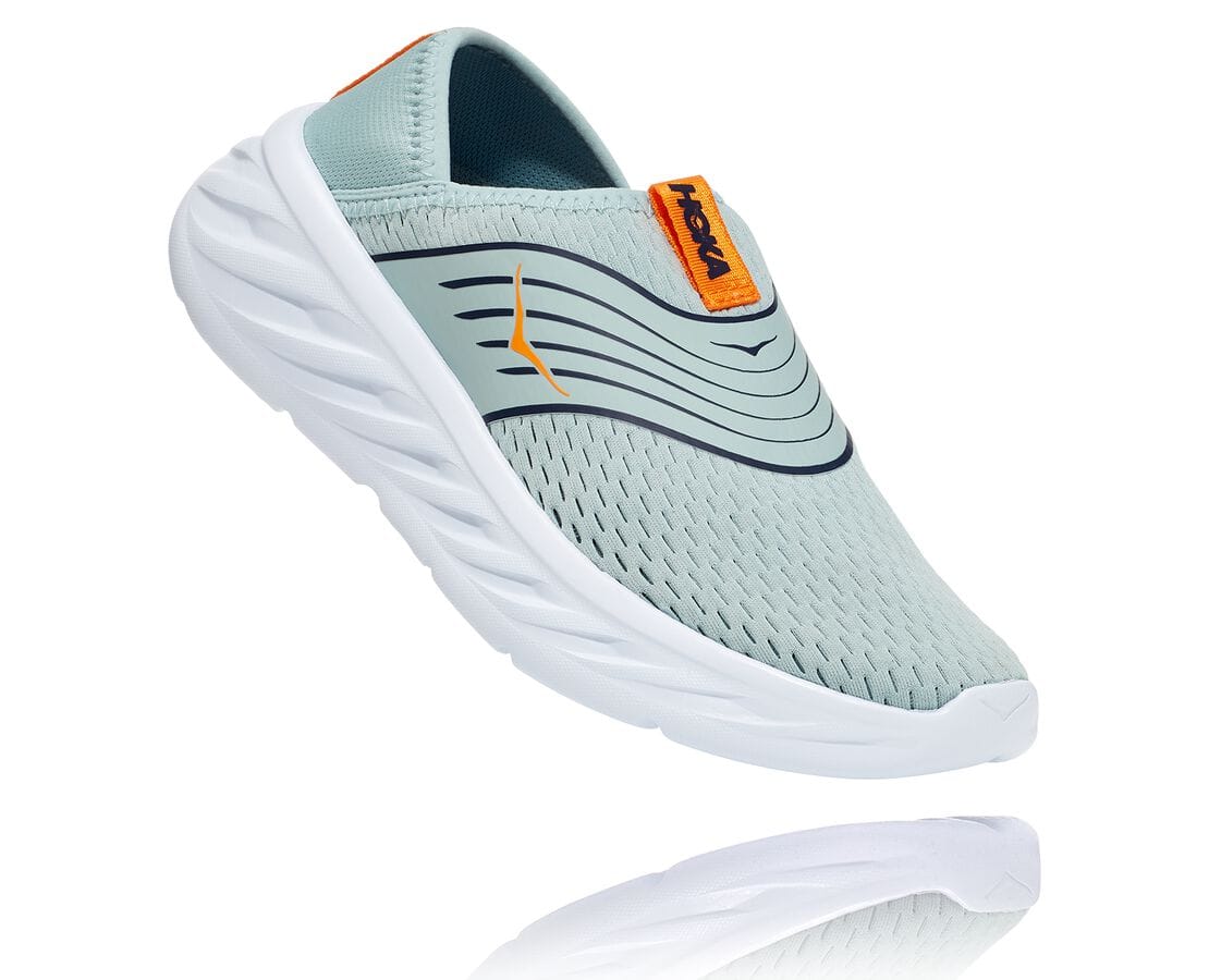 Hoka One One Ora Recovery Női Gyalogló Cipő Kék / Világos Arany [LNYKS-3256]